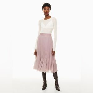 Wilfred Twirl Midi Skirt Sz S